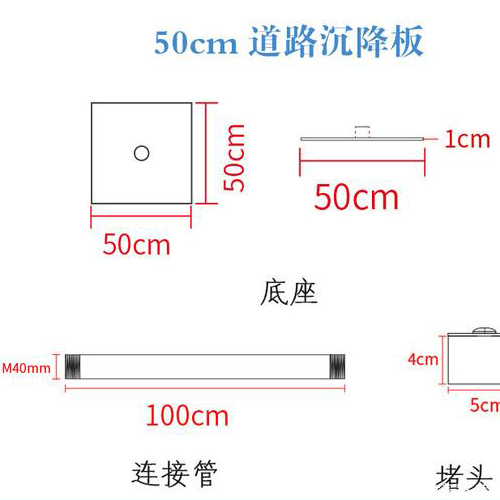 汕头沉降板规格型号如何选择？